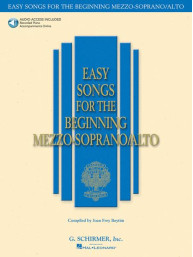 Easy Songs for the Beginning Mezzo-Soprano / Alto Voice (noty na zpěv, klavír) (+audio)