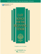 Easy Songs for the Beginning Tenor (noty na zpěv, klavír) (+audio)