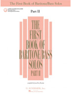 First Book of Baritone/Bass Solos - Part II (noty na zpěv, klavír) (+audio)