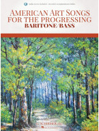 American Art Songs for the Progressing Singer - Baritone/Bass (noty na zpěv, klavír) (+audio)
