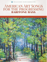 American Art Songs for the Progressing Singer - Baritone/Bass (noty na zpěv, klavír) (+audio)