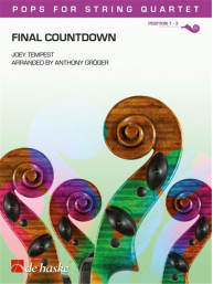 Europe: Final Countdown (noty pro smyčcový kvartet)