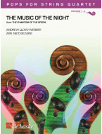 The Music of the Night from The Phantom of the Opera / Fantom opery (noty pro smyčcový kvartet)