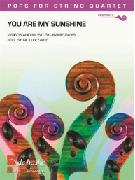 Jimmie Davis: You Are My Sunshine (noty pro smyčcový kvartet)