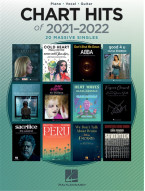Chart Hits of 2021-2022 (noty na klavír, zpěv, akordy)