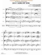 All I Ask of You from The Phantom of the Opera / Fantom opery (noty pro smyčcový kvartet)