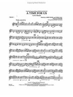Nino Rota: A Time for Us from Romeo and Juliet - Love Theme (noty pro smyčcový kvartet)