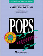 A Million Dreams from The Greatest Showman / Největší showman (noty pro smyčcový kvartet)
