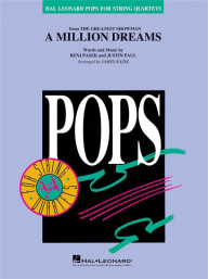 A Million Dreams from The Greatest Showman / Největší showman (noty pro smyčcový kvartet)
