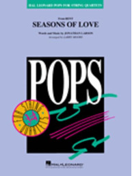 Seasons of Love from Rent (noty pro smyčcový kvartet)
