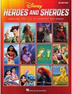Disney Heroes and Sheroes for Big-Note Piano (velké noty na snadný klavír)