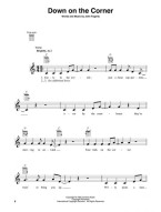 Creedence Clearwater Revival for Ukulele (noty, melodická linka, akordy)