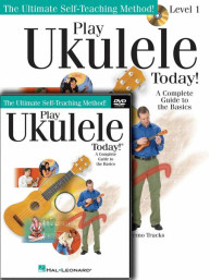 Play Ukulele Today! Beginner's Pack Level 1 (noty, melodická linka, akordy) (+CD+DVD)
