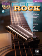 Harmonica Play-Along 1: Pop Rock (noty na harmoniku) (+audio)