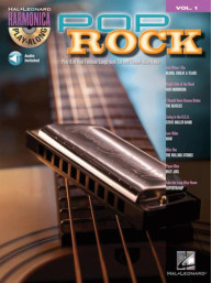 Harmonica Play-Along 1: Pop Rock (noty na harmoniku) (+audio)