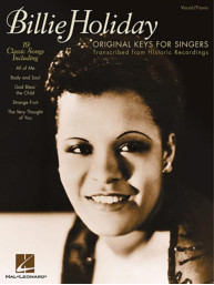 Original Keys for Singers: Billie Holiday (noty na klavír, zpěv, akordy)