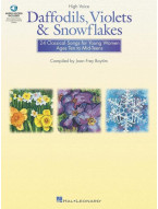 Daffodils, Violets and Snowflakes (noty zpěv, vysoký hlas) (+audio)