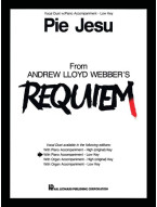 Andrew Lloyd Webber: Pie Jesu from Requiem - Vocal Duet - Low Key (noty na klavír, zpěv)