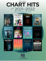 Chart Hits of 2021-2022 (noty, melodická linka, akordy)