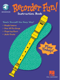 Recorder Fun! Teach Yourself the Easy Way! (noty na zobcovou flétnu) (+audio)