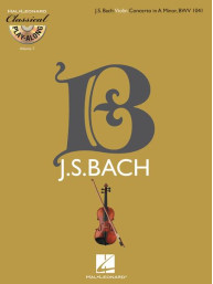 Johann Sebastian Bach: Violin Concerto in A Minor, BWV 1041 (noty na housle) (+audio)