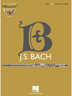Johann Sebastian Bach: Flute Sonata in E-flat Major, BWV 1031 (noty na příčnou flétnu) (+audio)