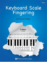 Preston Bailey: Keyboard Scale Fingering (noty na klavír)