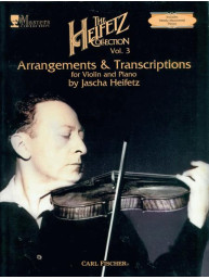The Jascha Heifetz Collection 3 (noty na housle, klavír)