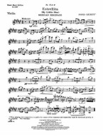 Manuel Ponce, Jascha Heifetz: Estrellita (noty na housle, klavír)
