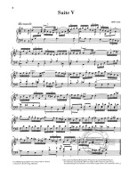 Johann Sebastian Bach: French Suite V in G Major BWV 816 (noty na klavír)