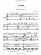 Hebrew Melodies (noty na housle, klavír)