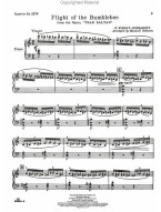 Nikolaj Rimskij-Korsakov: Flight Of The Bumble Bee / Let Čmeláka (noty na klavír)