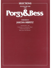 George Gershwin, Jascha Heifetz: Porgy And Bess Selections (noty na housle, klavír)