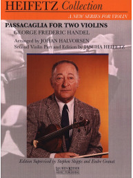 Jascha Heifetz Collection: Passacaglia for 2 Violins (noty na housle)