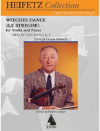 Jascha Heifetz Collection: Niccolo Paganini - Witches Dance (Le Streghe) Op. 8 (noty na housle, klavír)