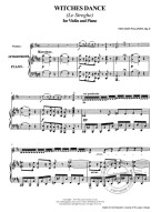 Jascha Heifetz Collection: Niccolo Paganini - Witches Dance (Le Streghe) Op. 8 (noty na housle, klavír)