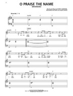 Hillsong Worship: Open Heaven/River Wild (noty na klavír, zpěv, akordy)
