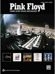 Pink Floyd: Piano Sheet Music Anthology (noty na klavír, zpěv, akordy)