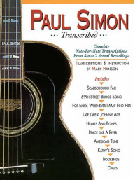 Paul Simon: Transcribed (noty, tabulatury na kytaru)