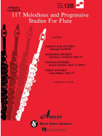 117 Melodious and Progressive Studies for Flute (noty na příčnou flétnu)