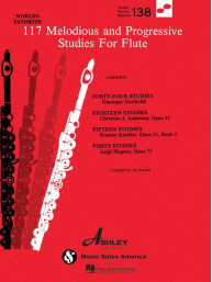 117 Melodious and Progressive Studies for Flute (noty na příčnou flétnu)