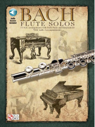 Bach Flute Solos (noty na příčnou flétnu) (+audio)