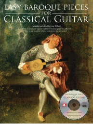 Easy Baroque Pieces for Classical Guitar (noty na kytaru) (+audio)