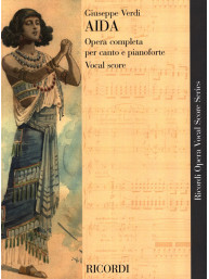 Giuseppe Verdi: Aida (noty na zpěv, klavír)