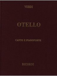 Giuseppe Verdi: Otello / Othello - tvrdá plátěná vazba (noty na zpěv, klavír)