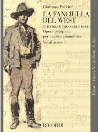Giacomo Puccini: La fanciulla del West / Děvče ze Západu (noty na zpěv, klavír)