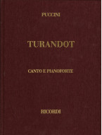 Giacomo Puccini: Turandot - tvrdá plátěná vazba (noty na zpěv, klavír)