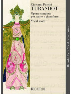Giacomo Puccini: Turandot (noty na zpěv, klavír)