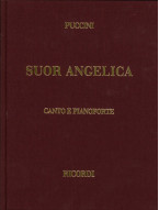 Giacomo Puccini: Suor Angelica / Sestra Angelika - tvrdá plátěná vazba (noty na zpěv, klavír)