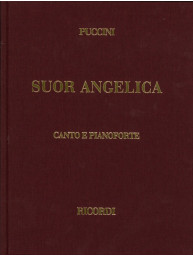 Giacomo Puccini: Suor Angelica / Sestra Angelika - tvrdá plátěná vazba (noty na zpěv, klavír)